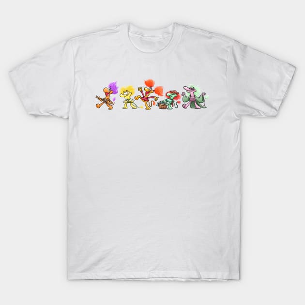 The Fraggles T-Shirt by Xander13